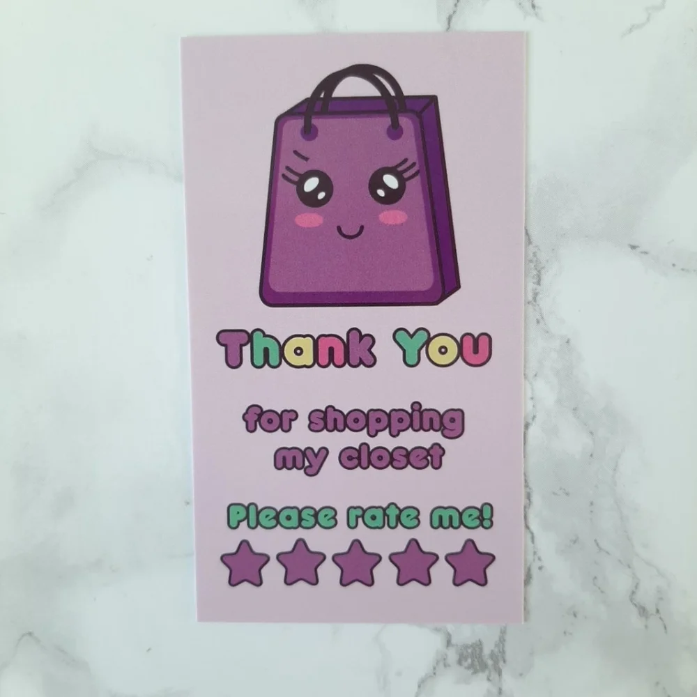 ♥️ 5x25 / 50 Thank You Cards